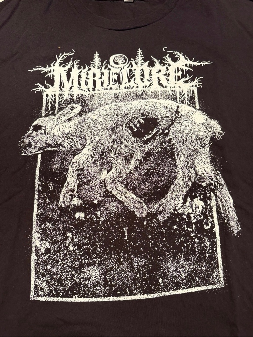 Mire Lore XXL 2XL black/death metal hardcore Metalcore deathcore numetal band